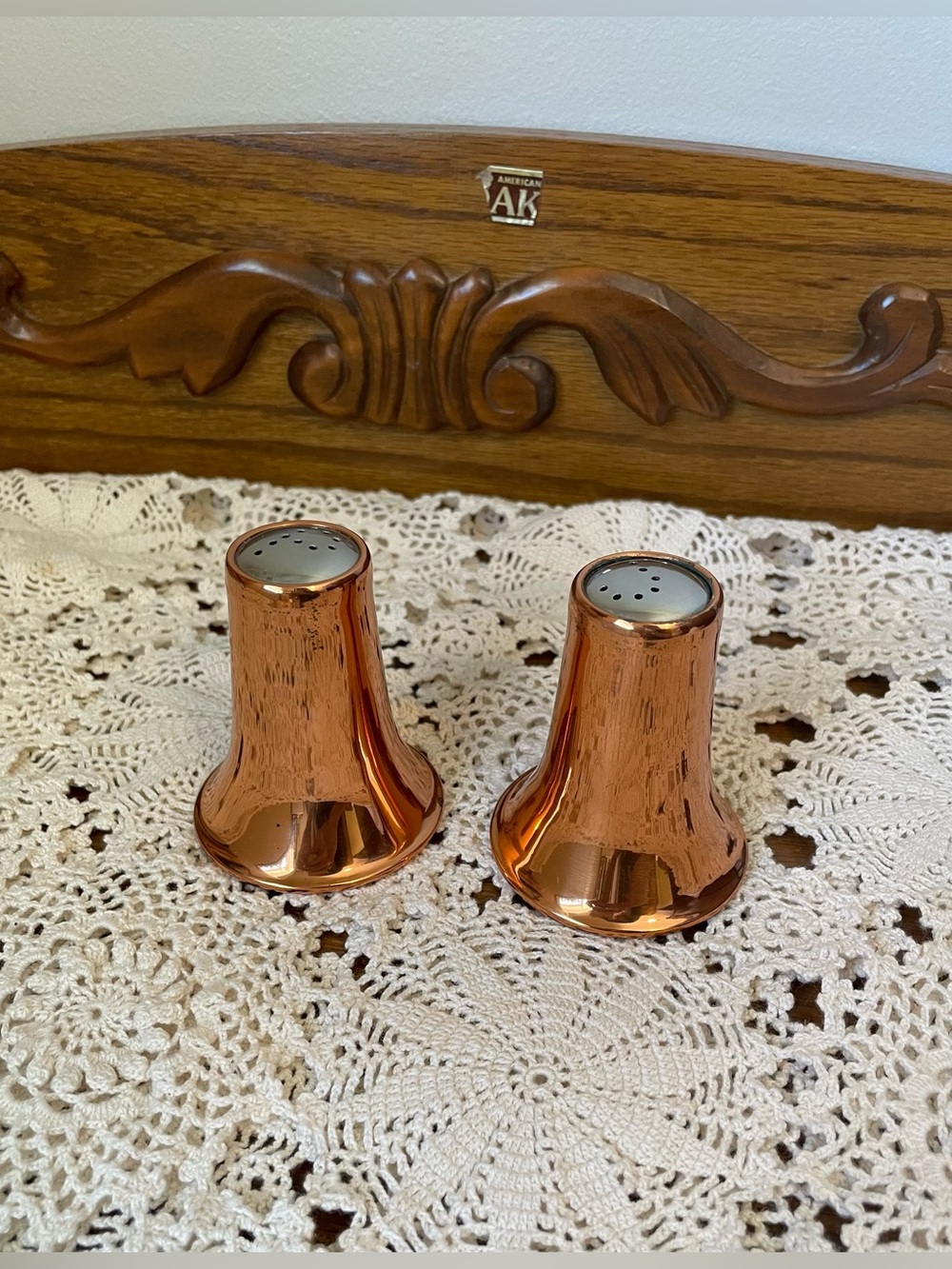 Coppercraft Guild Copper Salt & Pepper Shakers - Picture 2 of 11
